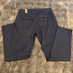 Prana Kayla crop chino NWT navy blue size 4/27 organic cotton